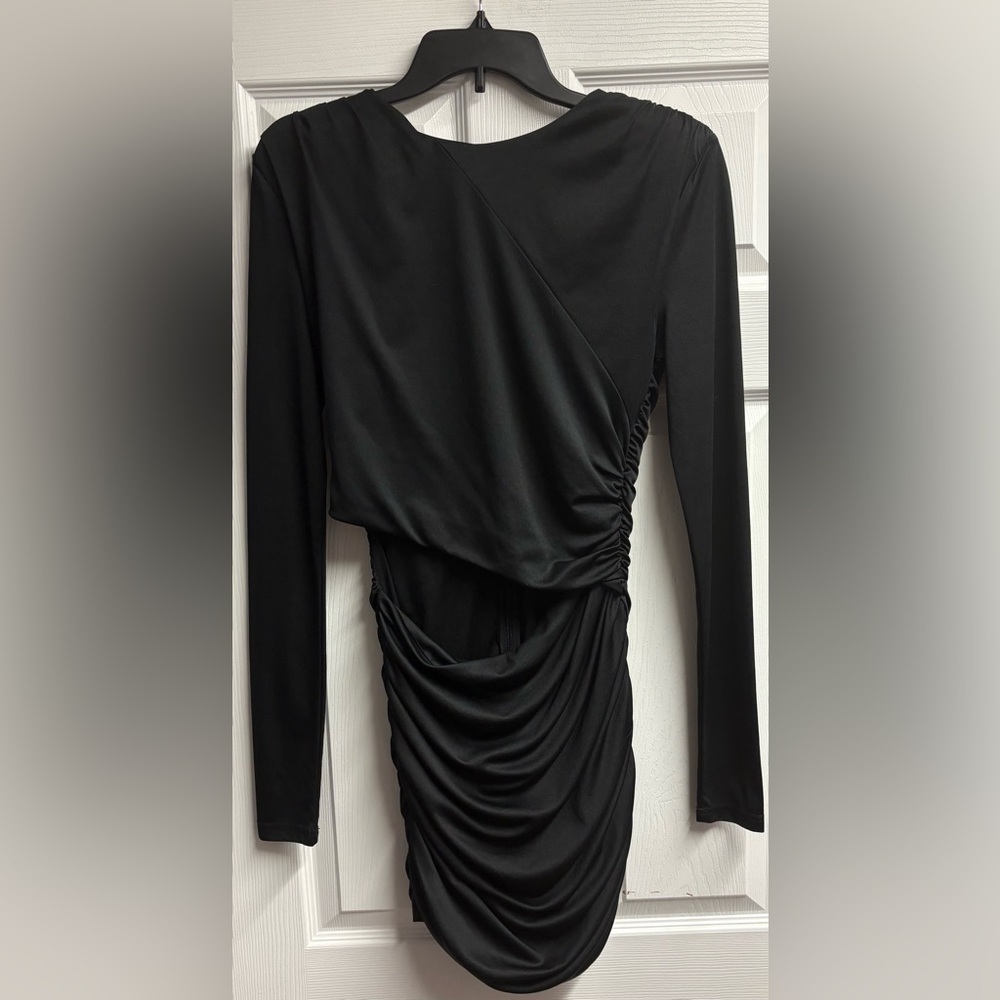 Area Stars Jersey Ruched Mini Dress Size Large - Picture 2 of 5